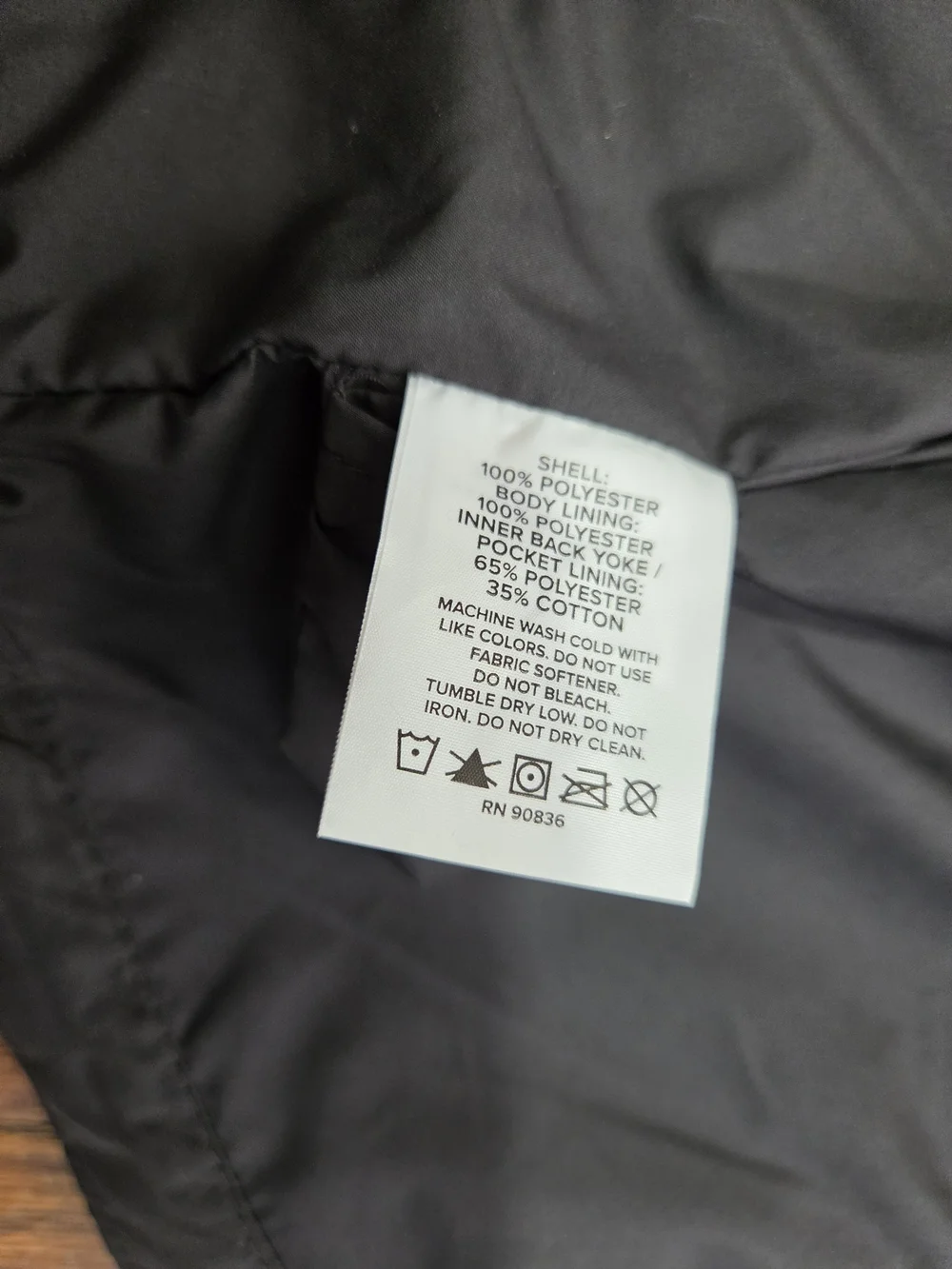 Brooks Brother Quilted Black Vest